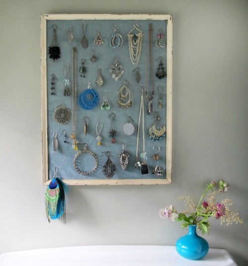 Easy Diy Vintage Jewelry Wall Holder