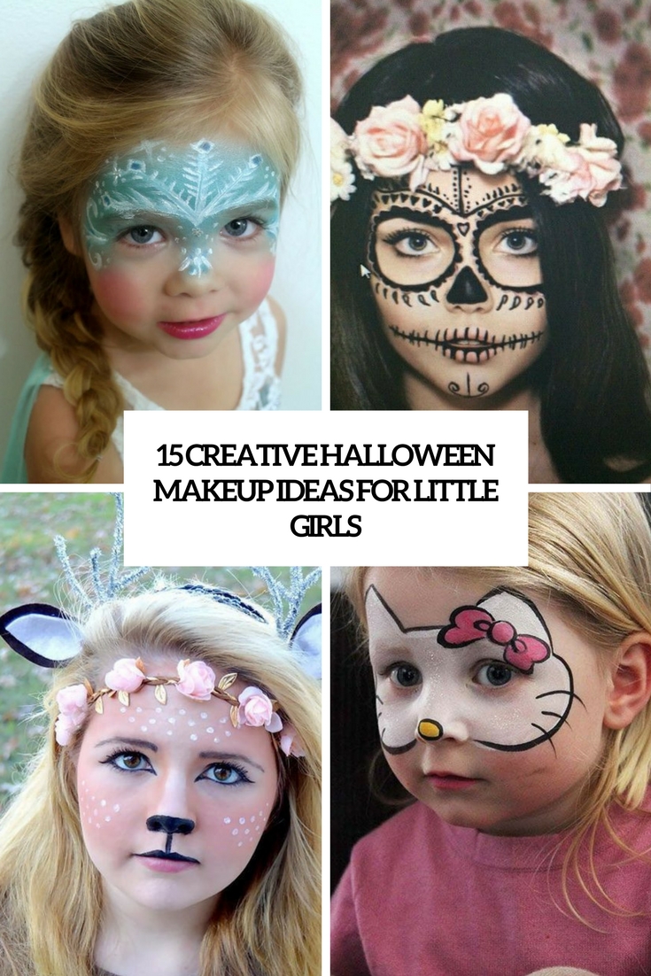 15 Creative Halloween Makeup Ideas For Little Girls