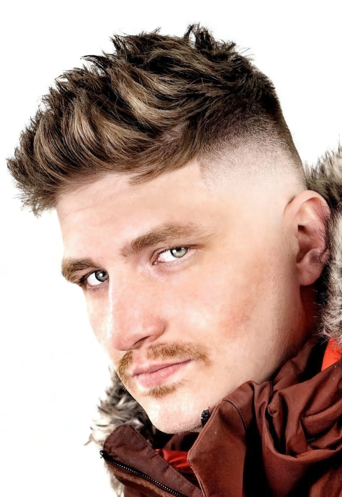 A high fade faux hawk is a trendy and edgy idea that is great to rock right now.