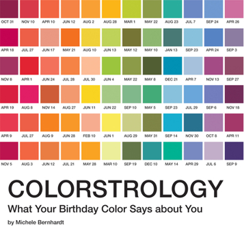 Paperback Colorstrology: What Your Birthday Color Says about You Book