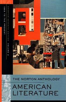 Paperback The Norton Anthology of American Literature Book