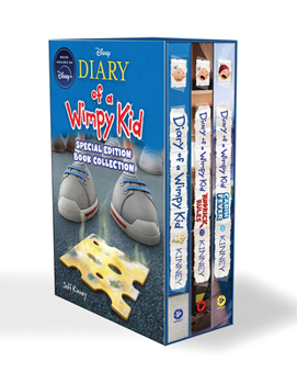 Hardcover Diary of a Wimpy Kid 3-Book Collection: Special Disney+ Cover Editions: Diary of a Wimpy Kid, Rodrick Rules, and Cabin Fever Book