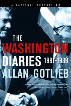 Paperback The Washington Diaries: 1981-1989 Book