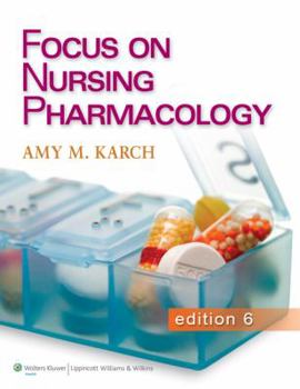 Paperback Focus on Nursing Pharmacology Book