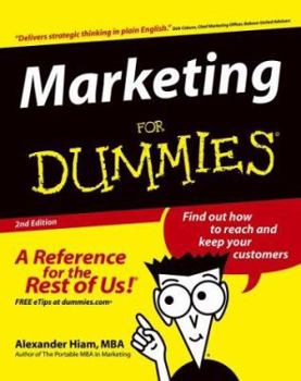 Paperback Marketing for Dummies Book