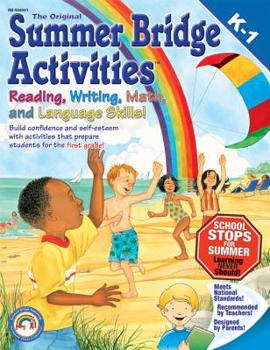 Paperback Summer Bridge Activities(r), Grades K - 1 [With Punch-Out Flash Cards] Book