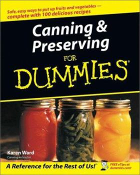 Canning & Preserving for Dummies - Book  of the Dummies