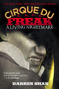 Paperback A Cirque Du Freak: A Living Nightmare Book