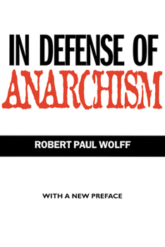 Paperback In Defense of Anarchism Book