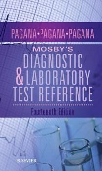 Paperback Mosby's Diagnostic and Laboratory Test Reference Book