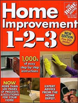 Hardcover Home Improvement 1-2-3 [With CDROM] Book