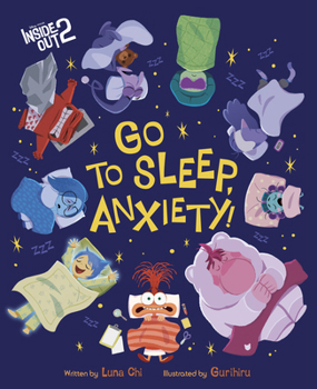 Hardcover Disney/Pixar Inside Out 2: Go to Sleep, Anxiety! Book