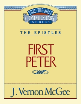 Paperback Thru the Bible Vol. 54: The Epistles (1 Peter): 54 Book