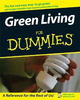 Paperback Green Living for Dummies Book