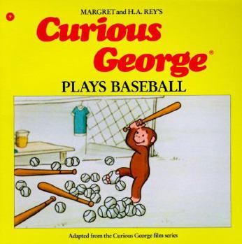 Curious George Plays Baseball (Curious George) - Book  of the Curious George New Adventures