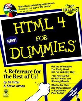 HTML 4 for Dummies - Book  of the Dummies