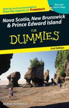 Paperback Nova Scotia, New Brunswick & Prince Edward Island for Dummies Book