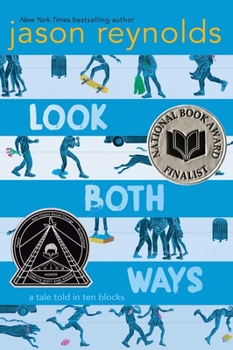 Hardcover Look Both Ways: A Tale Told in Ten Blocks Book