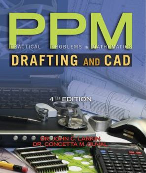 Paperback Practical Problems in Mathematics for Drafting and CAD Book