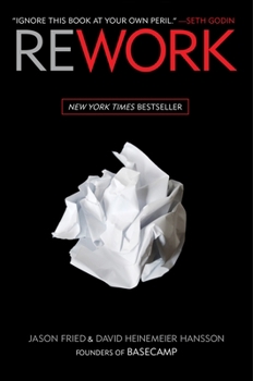 Hardcover Rework Book