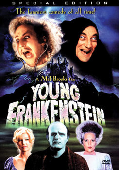 DVD Young Frankenstein Book