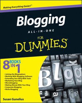 Paperback Blogging All-In-One for Dummies Book