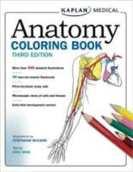 Paperback Anatomy Coloring Book [With Flash Cards] Book