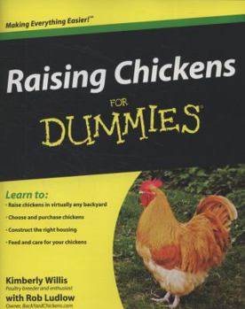 Paperback Raising Chickens for Dummies Book