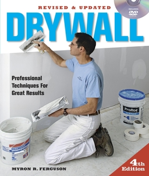 Paperback Drywall: Hanging and Taping: Professional Techniques for Great Results [With DVD] Book