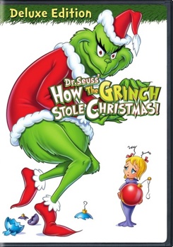 DVD Dr. Seuss' How The Grinch Stole Christmas! Book