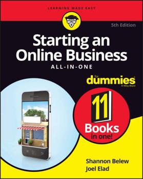 Paperback Starting an Online Business All-In-One for Dummies Book