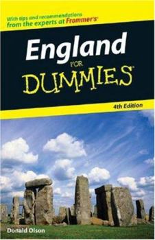 England For Dummies (Dummies Travel) - Book  of the Dummies