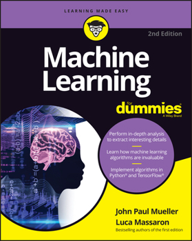 Paperback Machine Learning for Dummies Book