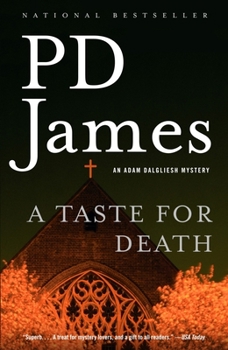 Paperback A Taste for Death Book