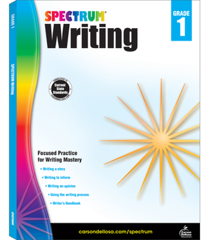 Paperback Spectrum Writing, Grade 1: Volume 35 Book