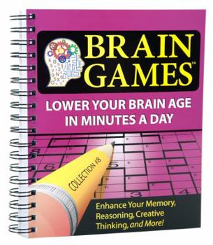 Spiral-bound Brain Games Book