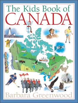 Library Binding The Kids Book of Canada Book