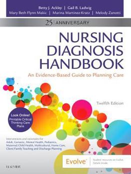 Paperback Nursing Diagnosis Handbook: An Evidence-Based Guide to Planning Care Book