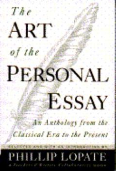 Hardcover The Art of the Personal Essay Book