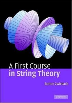 Hardcover A First Course in String Theory Book