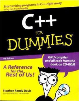 Paperback C++ for Dummies [With CDROM] Book