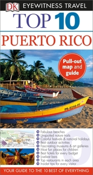 Paperback DK Eyewitness Top 10 Puerto Rico Book