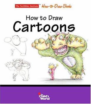 Library Binding How to Draw Cartoons Book