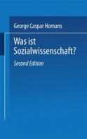 Was Ist Sozialwissenschaft? 3531111647 Book Cover