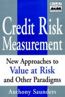 Credit Risk Measurement: New Approaches to Value at Risk and Other Paradigms, 1st Edition