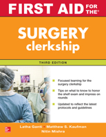 First Aid for the Surgery Clerkship (First Aid Series)