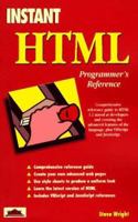 Instant HTML Programmer's Reference Html