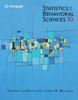 Statistics for the Behavioral Sciences