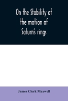 Maxwell on Saturn's Rings