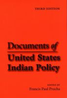 Documents of United States Indian Policy